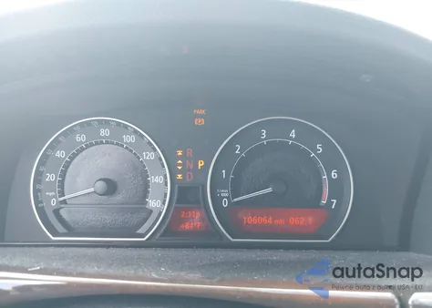 2008 BMW 750Li z USA, uszkodzony, nr VIN WBAHN83548DT83470